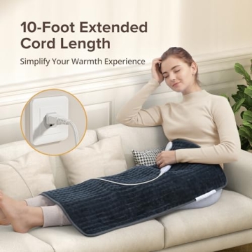 Siinsay XXX-Large Heating Pad for Back Pain Relief