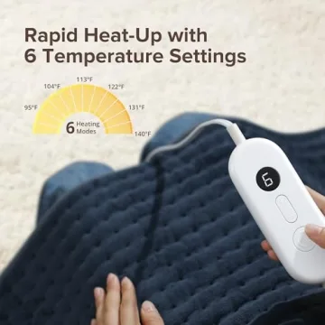 Siinsay XXX-Large Heating Pad for Back Pain Relief