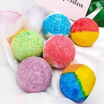 INTEYE Organic Bath Bomb Gift Set - Spa Bliss for Women