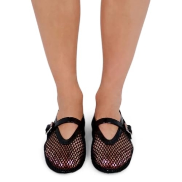 VOLEECE Women's Mesh Ballet Flats for Stylish Comfort