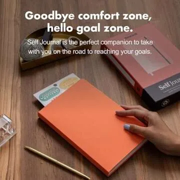 BestSelf Self Journal 13-Week Productivity Journal with Prompts, Undated Planner and Guided Journal for Women and Men, Coral