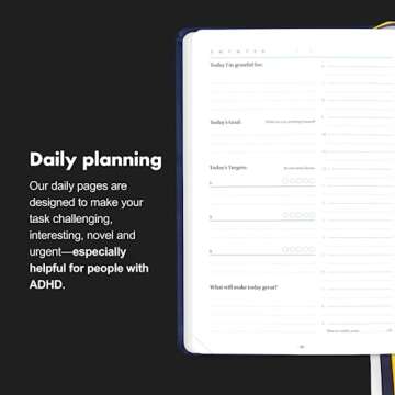 BestSelf Self Journal 13-Week Productivity Journal with Prompts, Undated Planner and Guided Journal for Women and Men, Coral