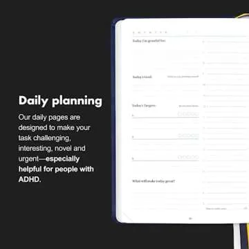 BestSelf Self Journal 13-Week Productivity Journal with Prompts, Undated Planner and Guided Journal for Women and Men, Coral