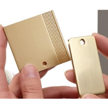 TAG Hardware Premium Pullout Closet Valet Rod in Gold