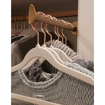 TAG Hardware Premium Pullout Closet Valet Rod in Gold