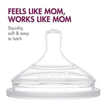 Boon Nursh Silicone Baby Bottles - Safe & Easy Feeding