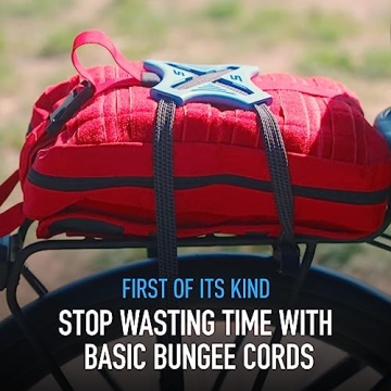 STAPLL Tack Strap 4-Way Bungee Cords - 2 Pack