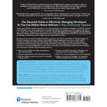 Managing the Unmanageable: Rules, Tools, and Insights for Managing Software People and Teams