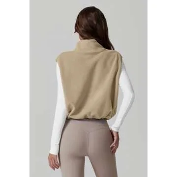 Shop QINSEN Women’s Cozy Thick Fleece Vest for Winter