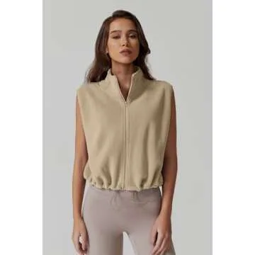 Shop QINSEN Women’s Cozy Thick Fleece Vest for Winter