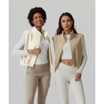Shop QINSEN Women’s Cozy Thick Fleece Vest for Winter