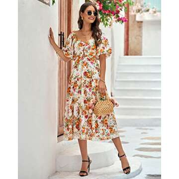 BTFBM Women Summer Casual Flowy Maxi Dress 2025