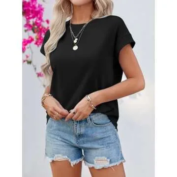 Tankaneo Women's Summer Cap Sleeve Tank Top - Stylish Comfort