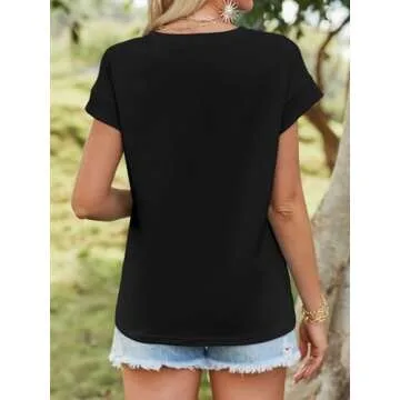 Tankaneo Women's Summer Cap Sleeve Tank Top - Stylish Comfort