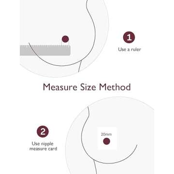 Momcozy Flange Insert 17mm Compatible with 24mm Flange/Shield of Most Pumps, Insert for Breast Pump Replacement Accessories, 4PCS 17mm