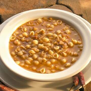 LA MODERNA, Conchas, Pasta, Hecha con Sémola de Trigo Durum, Enriquecida con Vitaminas y Hierro, 7 oz