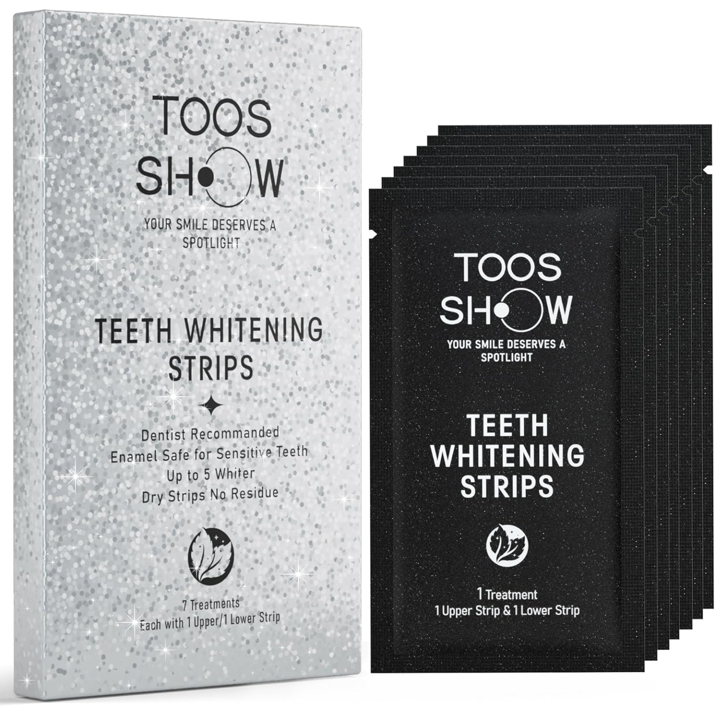 Toos Show Teeth Whitening Strips: Fast, Sensitive & Easy