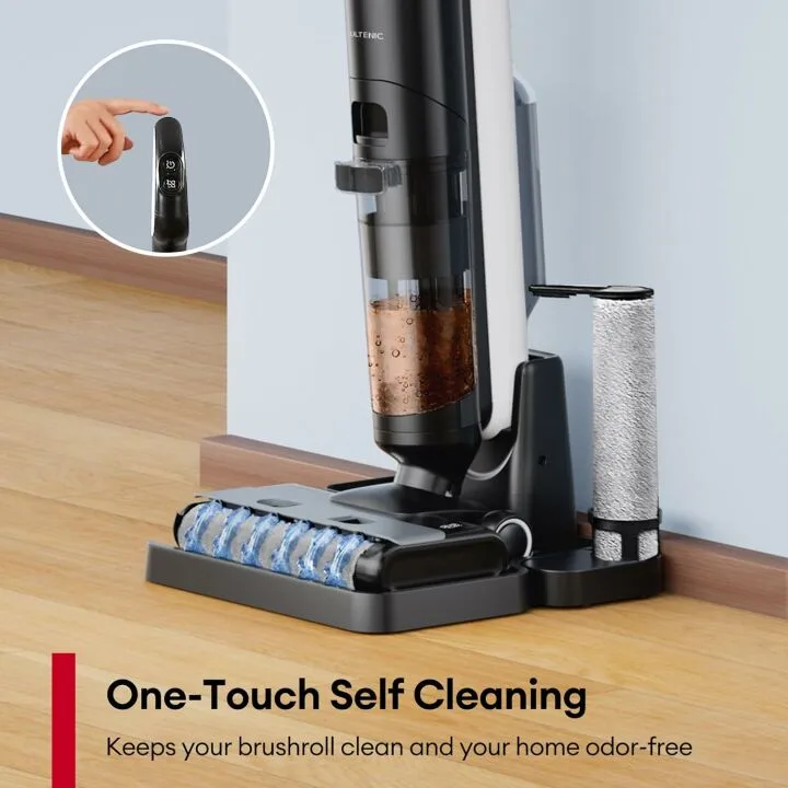 2024 Cordless Vacuum Mop Combo With Self-Cleaning Function