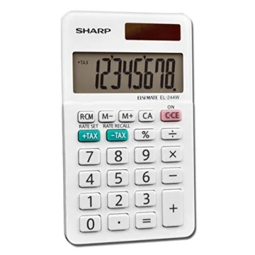 Sharp EL-244WB Compact Business Calculator for Everyone