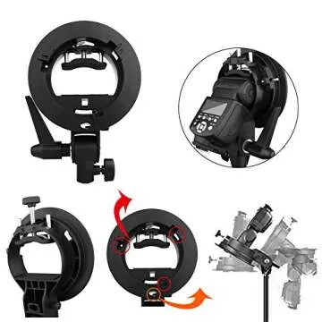 Godox 32x32 Foldable Softbox with Speedlite Bracket