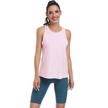 Women’s Stylish Racerback Workout Tank Tops for Fitness