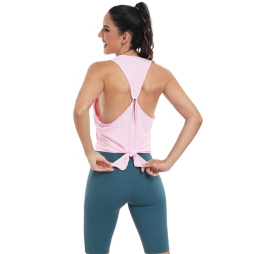 Women’s Stylish Racerback Workout Tank Tops for Fitness