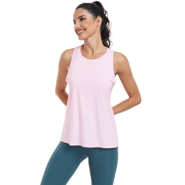 Women’s Stylish Racerback Workout Tank Tops for Fitness