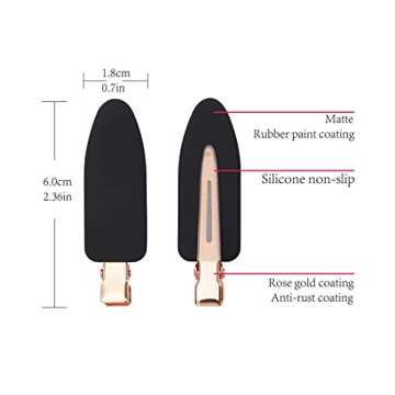 minihope Harry Josh Dent-Free Hair Clips, 24 Colors