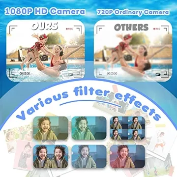 Yoophane Kids Waterproof Camera for Age 3-12