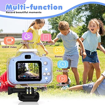 Yoophane Kids Waterproof Camera for Age 3-12