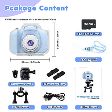 Yoophane Kids Waterproof Camera for Age 3-12