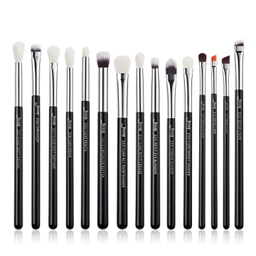 Jessup PRO Eye Makeup Brushes Set 15pcs Premium Quality