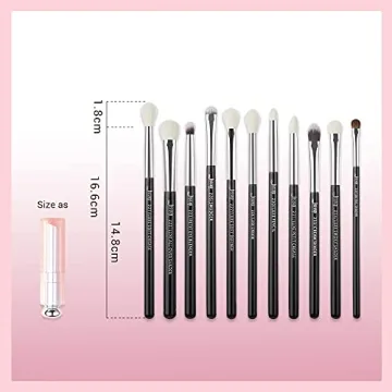 Jessup PRO Eye Makeup Brushes Set 15pcs Premium Quality