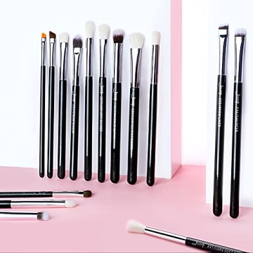 Jessup PRO Eye Makeup Brushes Set 15pcs Premium Quality