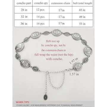 Stylish Western Cowgirl Belt for Dresses & Jeans