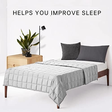 ZonLi Weighted Blanket for Better Sleep and Relaxation