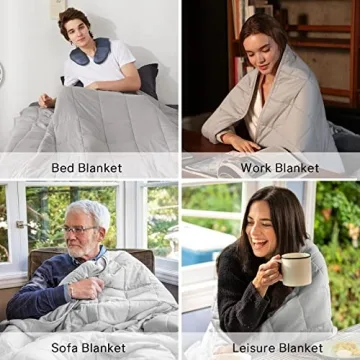 ZonLi Weighted Blanket for Better Sleep and Relaxation