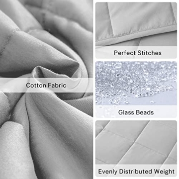 ZonLi Weighted Blanket for Better Sleep and Relaxation
