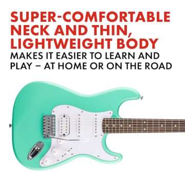 Fender Squier Debut Series Stratocaster - Ideal Beginner Guitar