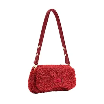 JW PEI Joy Shoulder Bag - Vegan Leather Magenta Purse