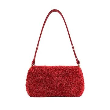 JW PEI Joy Shoulder Bag - Vegan Leather Magenta Purse