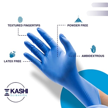 Kashi Nitrile Gloves - Safe & Comfortable Fit for All
