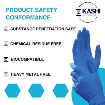 Kashi Nitrile Gloves - Safe & Comfortable Fit for All