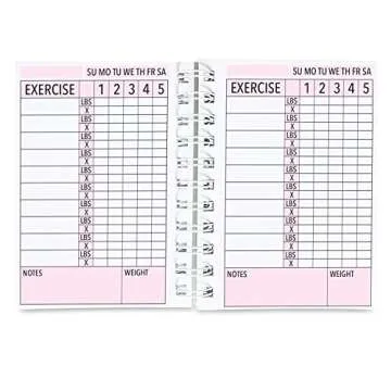 Cupcakes & Kisses Fitness Journal & Workout Planner