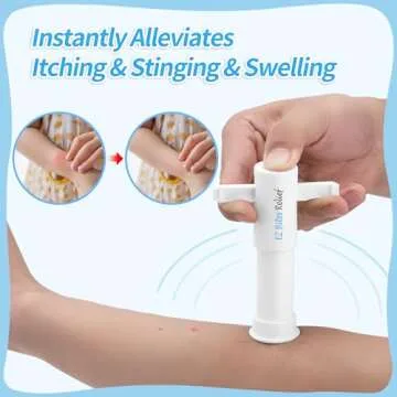 Memine EZ Bites Relief Tool - Instant Itch Relief Sucker