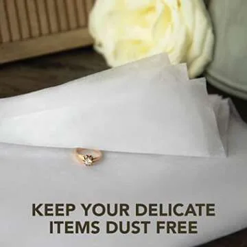 Bulk White Tissue Paper for Gift Bags - 100ct Premium Quality