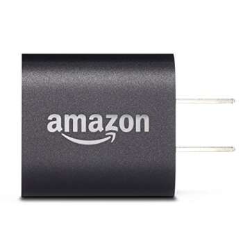 Amazon 5W USB Official OEM Charger and Power Adapter for Fire Tablets and Kindle eReaders - Black