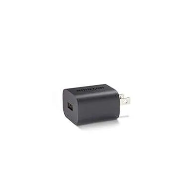 Amazon 5W USB Official OEM Charger and Power Adapter for Fire Tablets and Kindle eReaders - Black