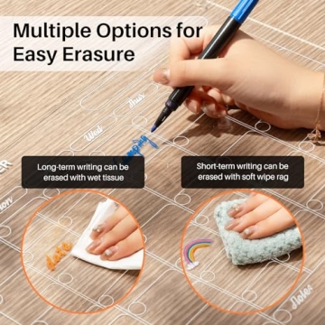 Stylish Magnetic Acrylic Calendar for Easy Planning