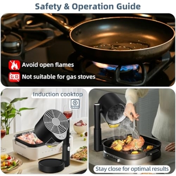 Compact GroTawel Portable Range Hood for Easy Cooking